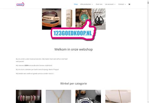 standaard webshop.